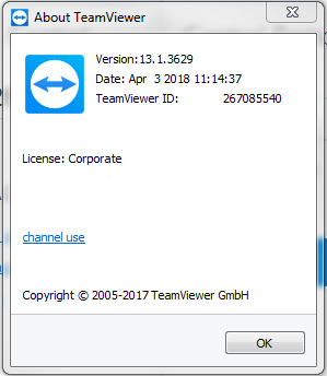 teamviewer host pc password blacked out